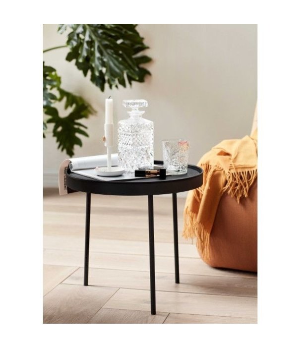 Northern  Northern -Stilk side table black (Ø) 35cm