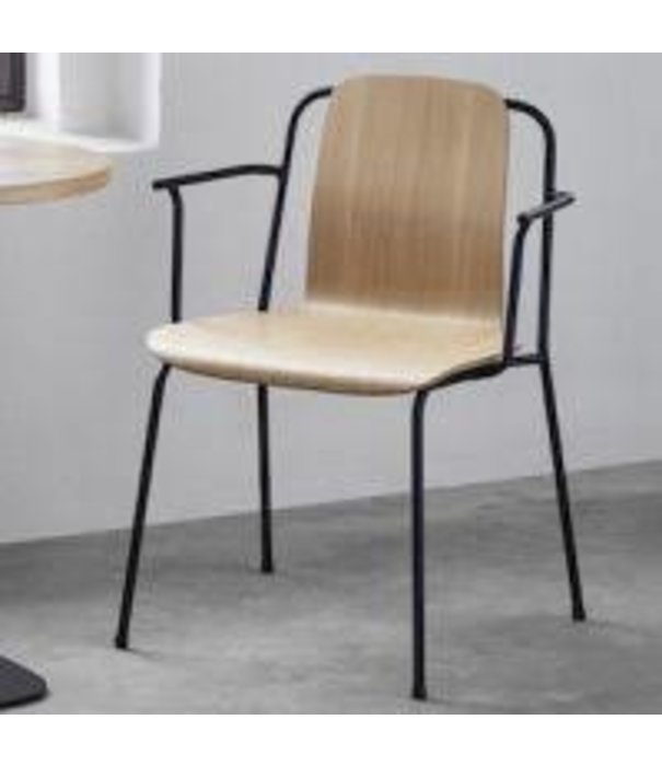 Normann Copenhagen  Normann Copenhagen - Studio 60 armchair black steel