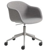 Muuto - Fiber armchair with swivel and gas lift