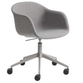 Muuto  Fiber Office Chair swivel with castors and gas lift