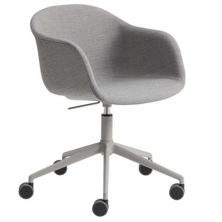 MUUTO Fiber armchair with swivel and gas lift