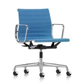 Vitra - Aluminium Chair EA 117 rug halfhoog, draaibaar