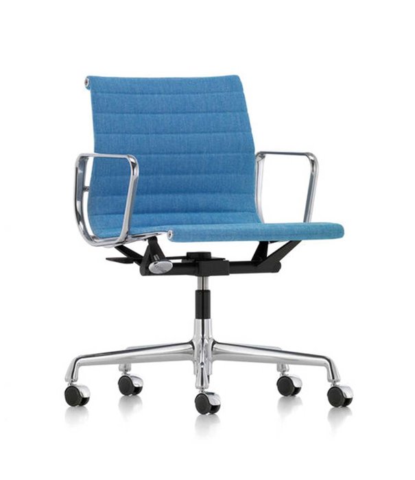 Vitra  Vitra - Aluminium Chair EA 117 back half high, swivel