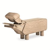 Kay Bojesen Nijlpaard, eiken