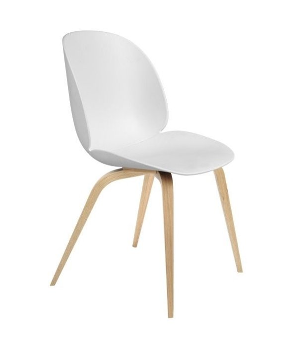 Gubi  Gubi - Beetle dining chair - oak wood base