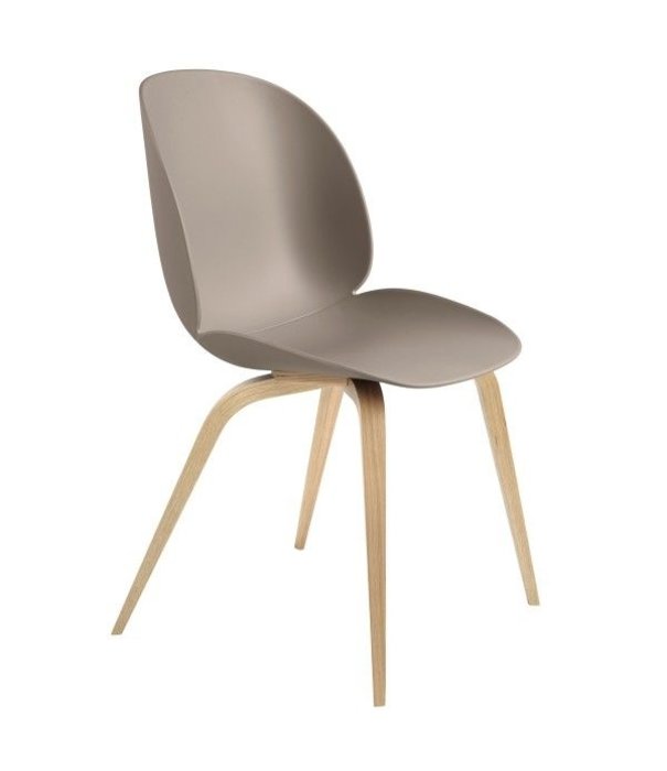 Gubi  Gubi - Beetle dining chair - oak wood base