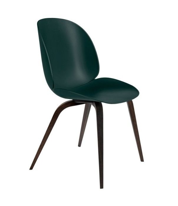 Gubi  Gubi - Beetle dining chair - smoked oak wood base