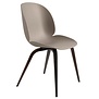 Gubi Beetle dining chair recycled plastic, base smoked oak