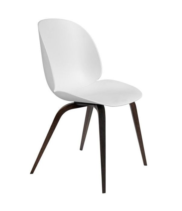 Gubi  Gubi Beetle dining chair recycled plastic, base smoked oak