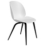 Gubi - Beetle dining chair - black beech wood base