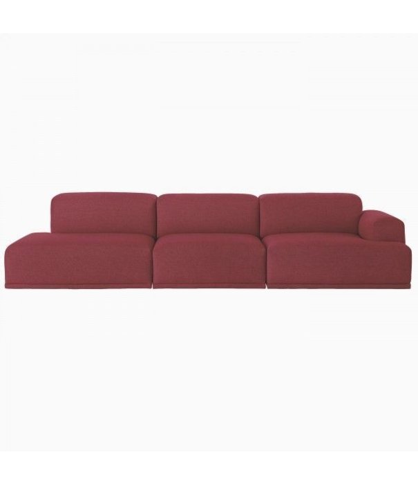 Muuto  Muuto - Connect 3 seater sofa right open