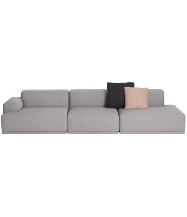 Muuto Connect 3-seater Sofa,  right open