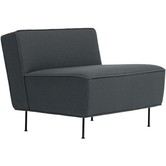 Gubi - Modern Line lounge chair upholstered