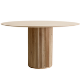 Asplund: Palais Royal table oak Ø130