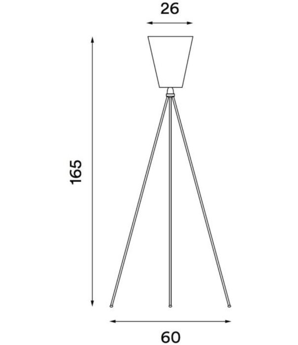 Northern  Northern -Oslo Wood floor lamp