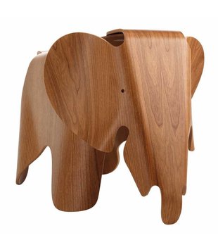 Vitra - Eames Elephant multiplex stool cherry wood