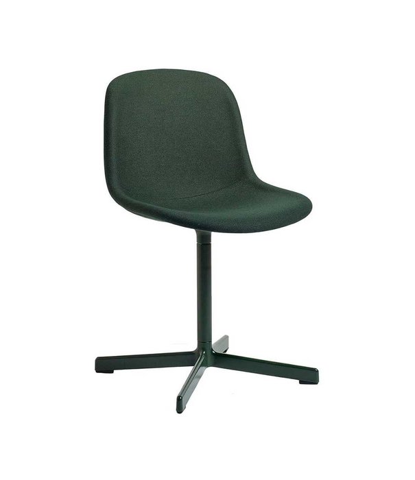 Hay  Hay - Neu 10 chair upholstered, polished swivel base