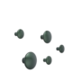 Muuto Dots Metal Wandhaken, set van 5