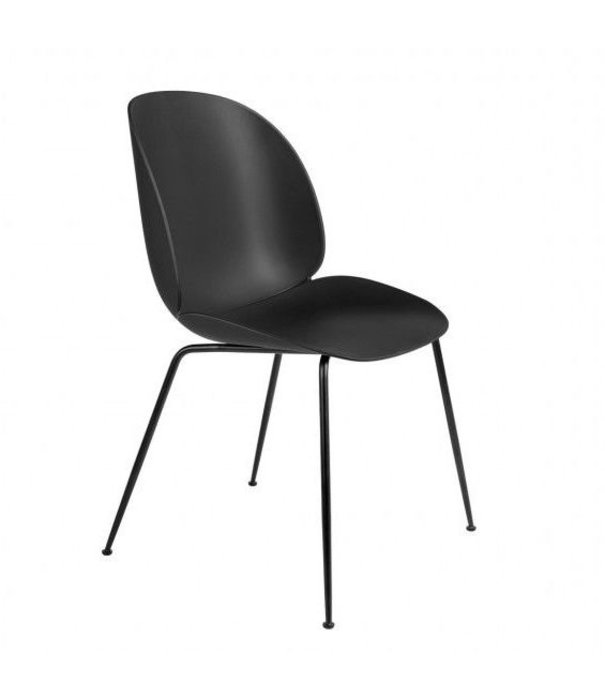 Gubi  Gubi - Beetle dining chair - conic base chrome