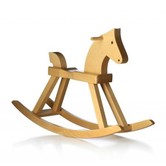 Rocking Horse Schommelpaard, beukenhout