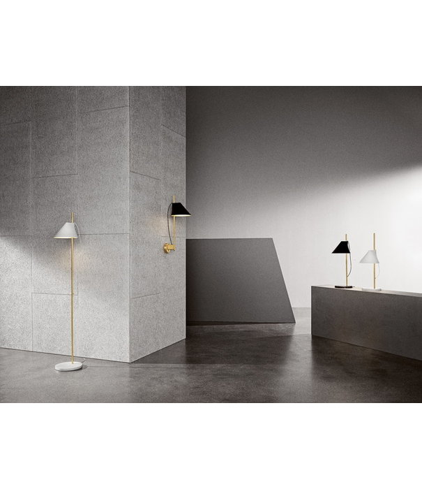 Louis Poulsen  Louis Poulsen - Yuh vloerlamp LED messing - marmer voet