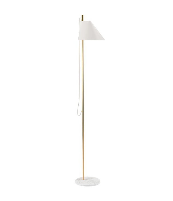 Louis Poulsen  Louis Poulsen - Yuh vloerlamp LED messing - marmer voet