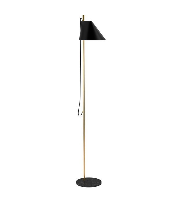 Louis Poulsen  Louis Poulsen - Yuh vloerlamp LED messing - marmer voet