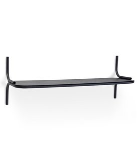 Northern -Wired wall shelf black