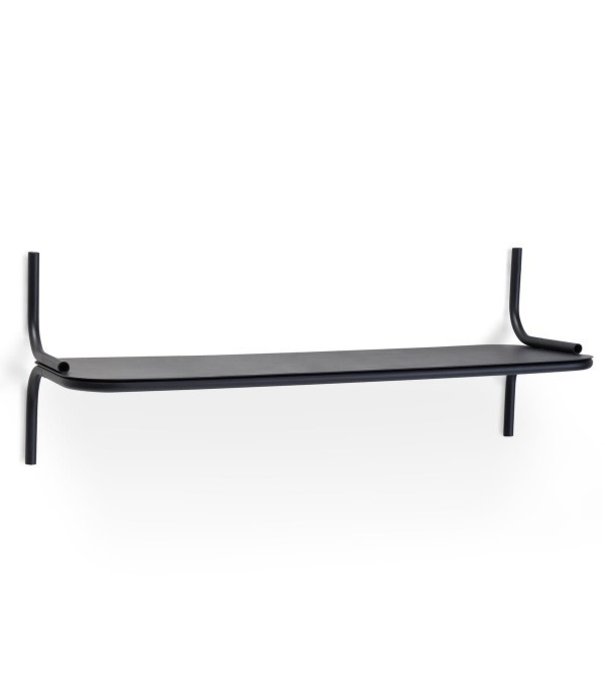 Wired wall shelf black - NORDIC NEW