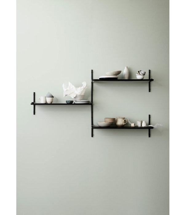 Northern  Northern -Wired wall shelf black