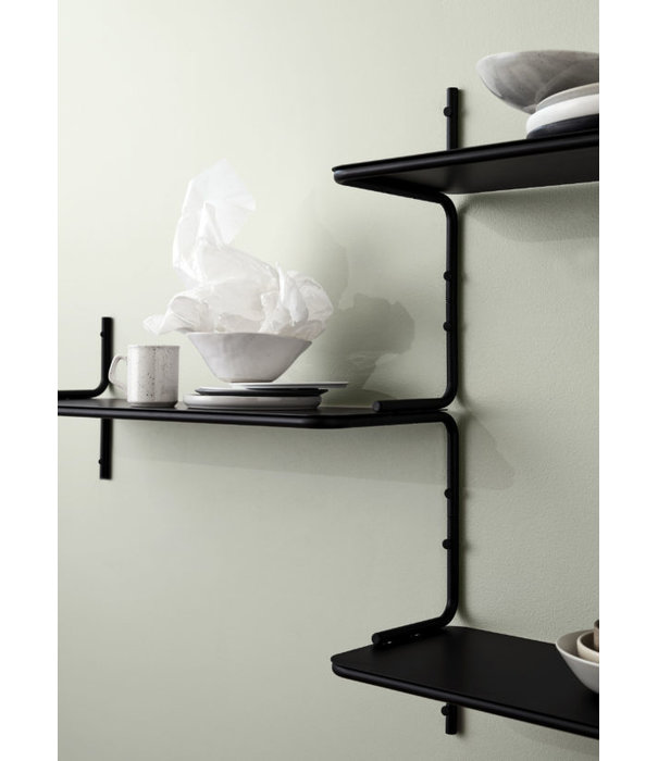 Northern  Northern -Wired wall shelf black