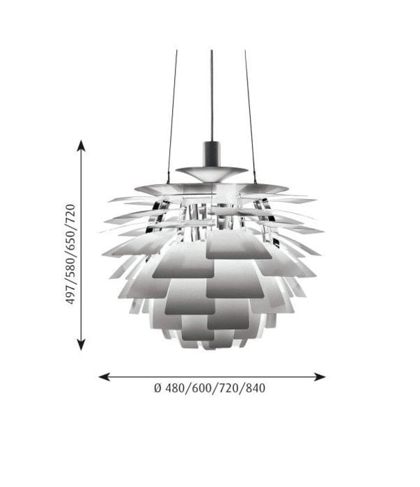 Louis Poulsen  Louis Poulsen - PH Artichoke 48 hanglamp