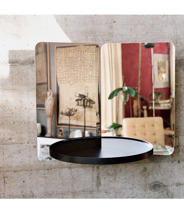 Artek  Artek - 124 Degrees mirror medium - tray natural lacquered