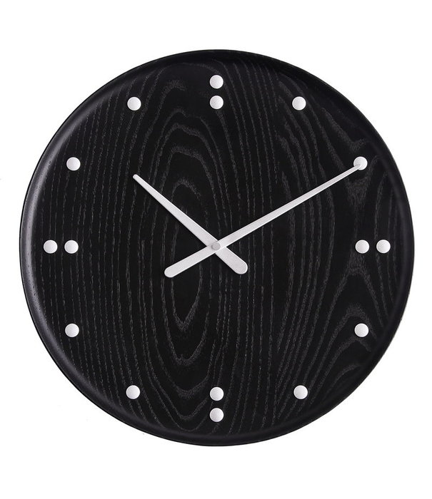 Architectmade  Architectmade - FJ wall clock black ash