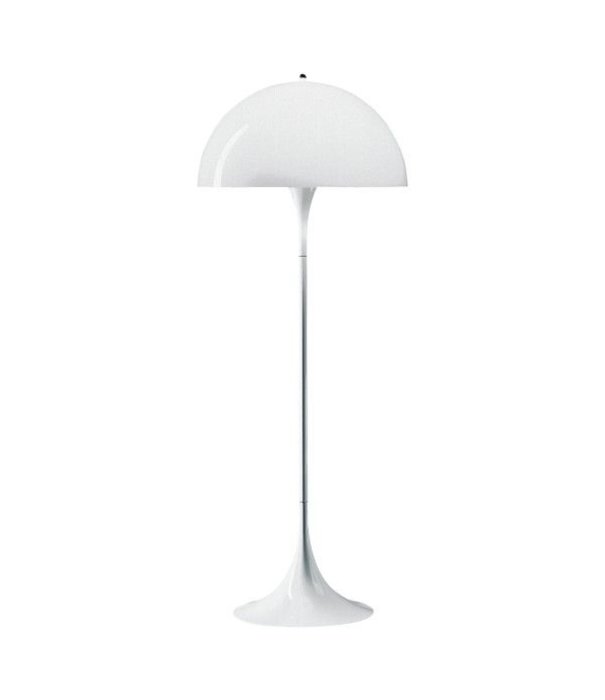 Louis Poulsen  Louis Poulsen - Panthella Floor vloerlamp wit opaal acryl