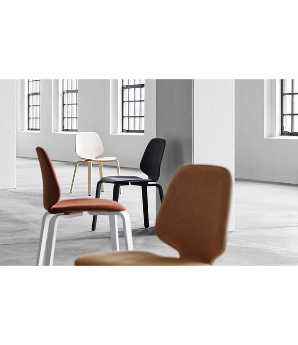 Normann Copenhagen  Normann Copenhagen - My lounge chair black - brandy ultra leather