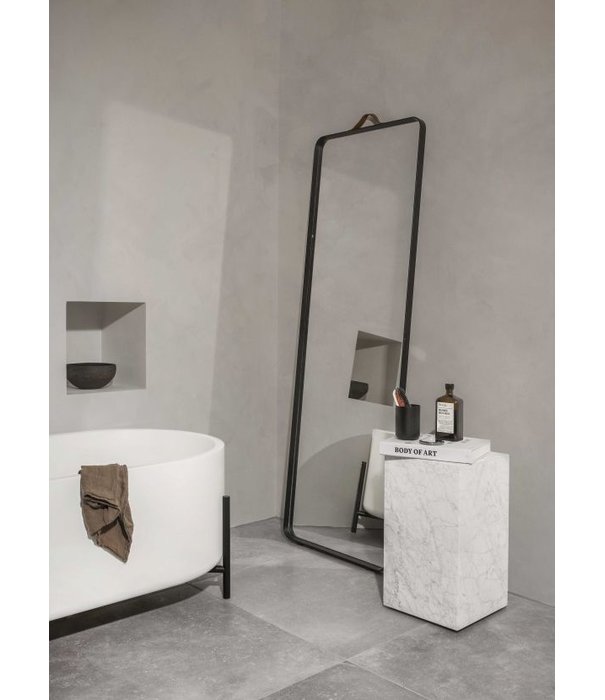 Audo  Norm Floor Mirror black