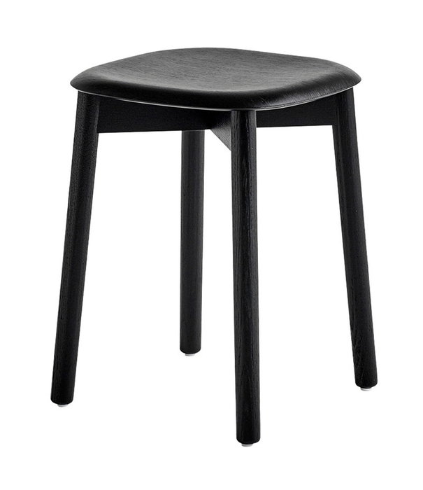 Hay  Hay - Soft Edge 72 stool, solid oak base