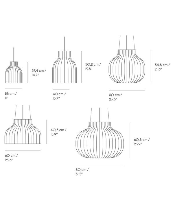 Muuto Strand closed hanglamp Ø60