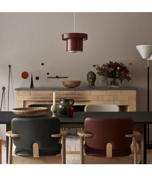 Artek  A201 Hanglamp wit, messing