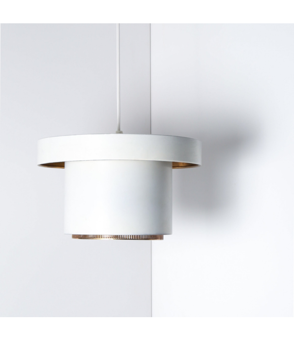 Artek  A201 Hanglamp wit, messing