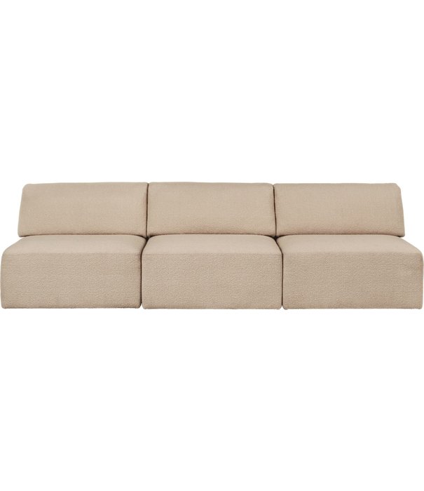 Gubi  Gubi - Wonder 3 seater sofa without armrests