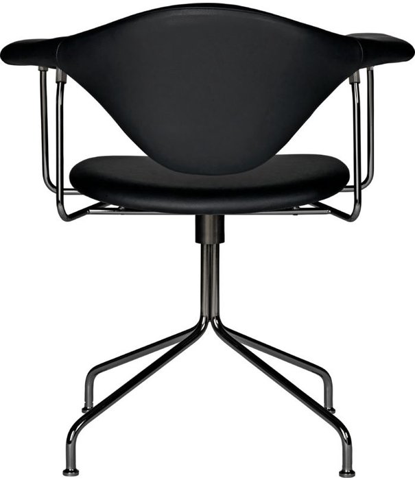 Gubi  Gubi - Masculo lounge chair fully upholstered - swivel base