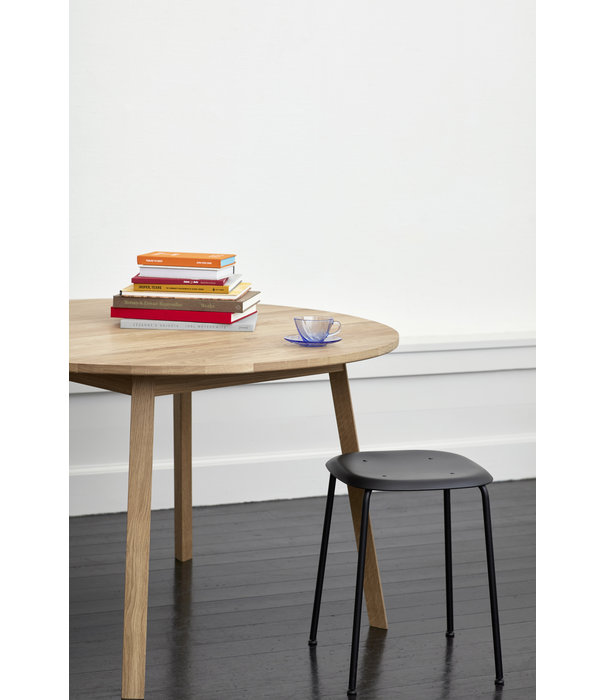 Hay  Hay - Soft Edge 75 stool, chromed base