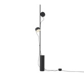Post Vloerlamp zwart