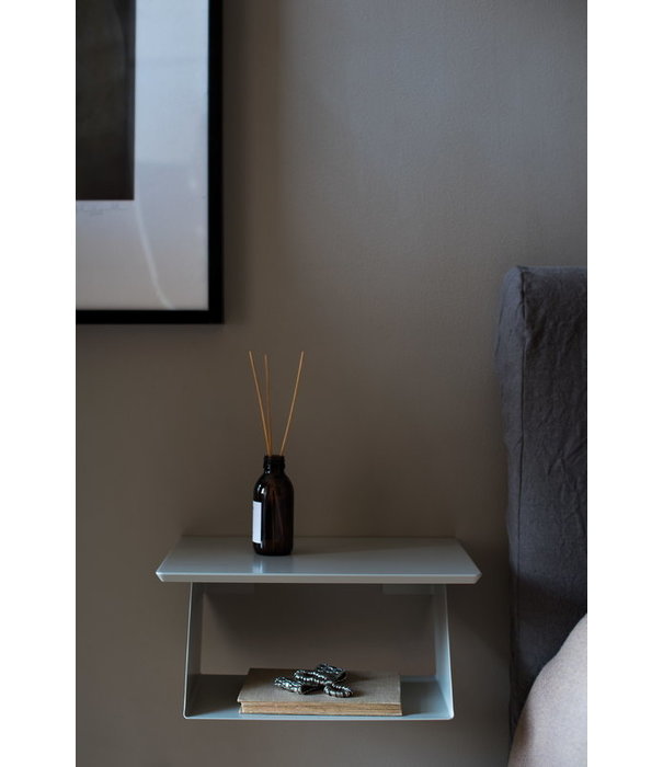 Maze  Maze Edgy table shelf steel, MDF