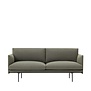 Muuto Outline 2-seater Sofa variants