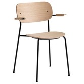 Audo - Co Dining stoel met arm hout