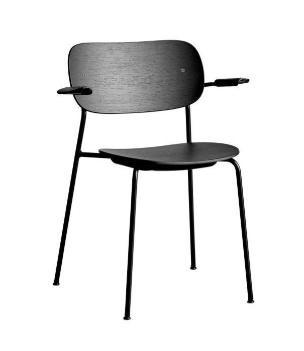 Audo Audo Copenhagen Co Dining Armchair veneer/black
