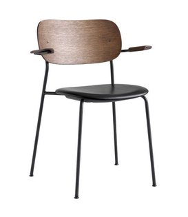 Audo - Co Dining chair with armrest - seat upholstered